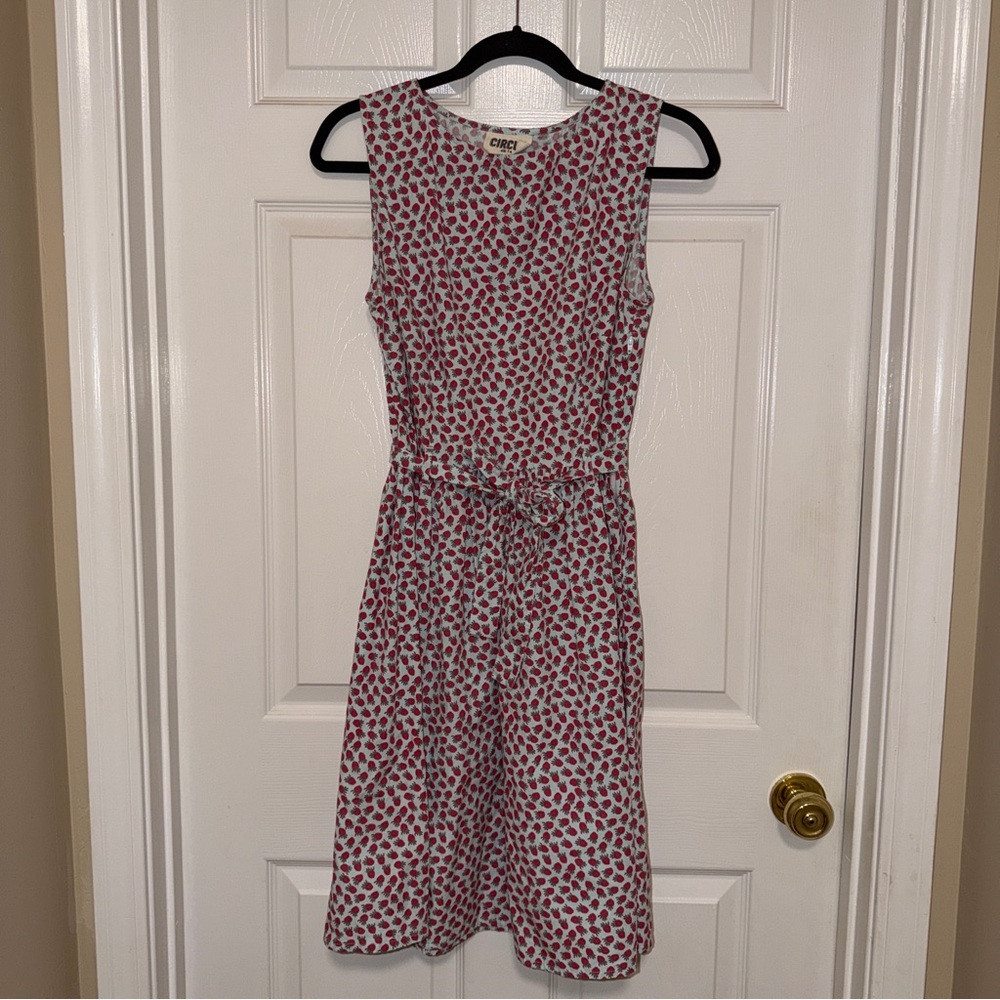Circus Strawberry Print Midi Dress – UK 14